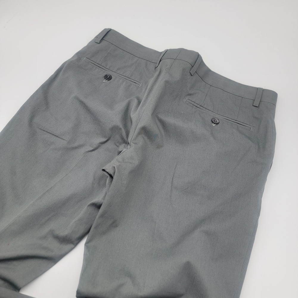 Dolce & Gabbana 100% Cotton 46 Euro/30" U.S. Dress Suit Pants Green New Read